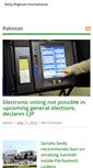 Mobile Screenshot of dailypegham.com